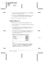 Preview for 39 page of Epson 400 Series User Manual