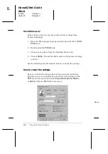 Preview for 49 page of Epson 400 Series User Manual