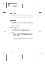 Preview for 61 page of Epson 400 Series User Manual