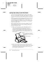 Preview for 67 page of Epson 400 Series User Manual