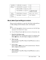 Preview for 21 page of Epson 4000 - Stylus Pro Color Inkjet Printer Reference Manual