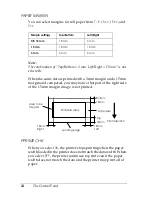 Preview for 24 page of Epson 4000 - Stylus Pro Color Inkjet Printer Reference Manual