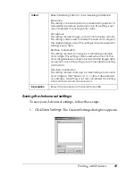 Preview for 69 page of Epson 4000 - Stylus Pro Color Inkjet Printer Reference Manual