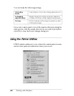 Preview for 100 page of Epson 4000 - Stylus Pro Color Inkjet Printer Reference Manual