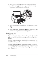 Preview for 246 page of Epson 4000 - Stylus Pro Color Inkjet Printer Reference Manual