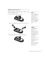 Предварительный просмотр 51 страницы Epson 410W - PowerLite WXGA LCD Projector User Manual