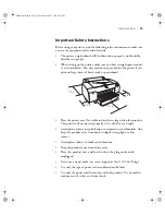 Preview for 13 page of Epson 4800 - Stylus Pro ColorBurst Edition Color Inkjet Printer Printer Manual