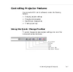 Предварительный просмотр 125 страницы Epson 5350 - EMP SVGA LCD Projector User Manual