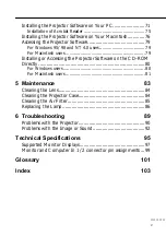 Preview for 9 page of Epson 5510 - EMP 7250 XGA LCD Projector Owner'S Manual