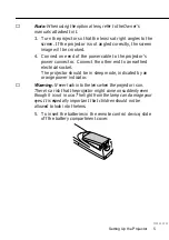 Preview for 25 page of Epson 5510 - EMP 7250 XGA LCD Projector Owner'S Manual