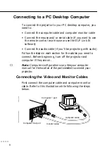 Preview for 28 page of Epson 5510 - EMP 7250 XGA LCD Projector Owner'S Manual