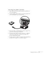 Предварительный просмотр 21 страницы Epson 6100i - PowerLite XGA LCD Projector User Manual