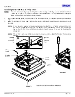 Preview for 8 page of Epson 740c - PowerLite XGA LCD Projector Installation Manual