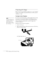 Предварительный просмотр 18 страницы Epson 755c - PowerLite XGA LCD Projector User Manual