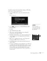 Предварительный просмотр 115 страницы Epson 755c - PowerLite XGA LCD Projector User Manual