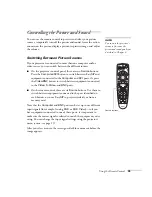 Предварительный просмотр 35 страницы Epson 7850p - PowerLite XGA LCD Projector User Manual