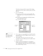 Предварительный просмотр 112 страницы Epson 7850p - PowerLite XGA LCD Projector User Manual