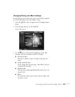 Предварительный просмотр 119 страницы Epson 7850p - PowerLite XGA LCD Projector User Manual