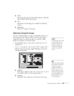 Предварительный просмотр 127 страницы Epson 7850p - PowerLite XGA LCD Projector User Manual