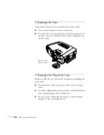 Предварительный просмотр 168 страницы Epson 7850p - PowerLite XGA LCD Projector User Manual