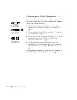 Предварительный просмотр 20 страницы Epson 7900p - PowerLite XGA LCD Projector User Manual