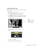 Предварительный просмотр 107 страницы Epson 7900p - PowerLite XGA LCD Projector User Manual