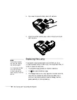 Предварительный просмотр 72 страницы Epson 821p - PowerLite XGA LCD Projector User Manual