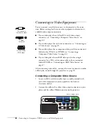 Предварительный просмотр 44 страницы Epson 826W - PowerLite WXGA LCD Projector User Manual