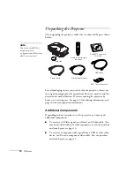 Preview for 12 page of Epson 835p - PowerLite XGA LCD Projector User Manual