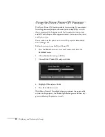 Preview for 30 page of Epson 835p - PowerLite XGA LCD Projector User Manual