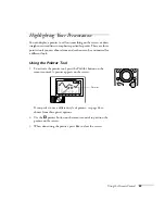 Preview for 43 page of Epson 835p - PowerLite XGA LCD Projector User Manual