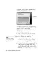 Preview for 84 page of Epson 835p - PowerLite XGA LCD Projector User Manual