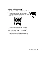 Preview for 133 page of Epson 835p - PowerLite XGA LCD Projector User Manual