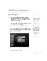 Preview for 149 page of Epson 835p - PowerLite XGA LCD Projector User Manual