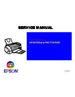 Epson 875DC - Stylus Photo Color Inkjet Printer Service Manual предпросмотр