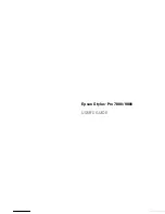 Epson 9880 - Stylus Pro Color Inkjet Printer User Manual preview