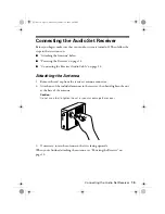 Preview for 13 page of Epson Accolade Wireless Audio Set Quick Manual