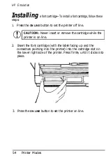 Предварительный просмотр 98 страницы Epson Action Laser Action Laser User Manual