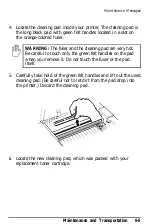 Предварительный просмотр 121 страницы Epson Action Laser Action Laser User Manual