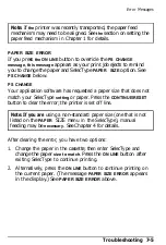 Предварительный просмотр 161 страницы Epson Action Laser Action Laser User Manual