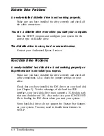 Preview for 112 page of Epson ActionDesk 4000 User Manual