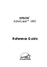 Epson ActionLaser 1400 Reference Manual preview