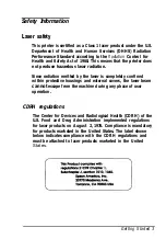 Preview for 9 page of Epson ActionLaser 1400 Reference Manual