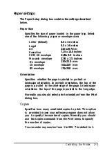 Preview for 31 page of Epson ActionLaser 1400 Reference Manual