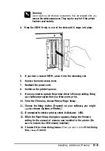 Preview for 87 page of Epson ActionLaser 1400 Reference Manual