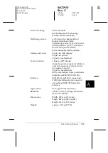 Preview for 183 page of Epson ActionLaser 1600 User Manual