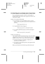 Preview for 195 page of Epson ActionLaser 1600 User Manual