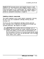 Preview for 25 page of Epson ActionLaser Plus User Manual