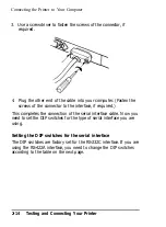 Preview for 52 page of Epson ActionLaser Plus User Manual