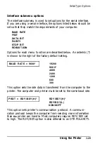 Preview for 83 page of Epson ActionLaser Plus User Manual